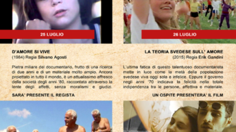 Domani 25 luglio parte la Rassegna di cinema d’autore “Favole dalla realtà”