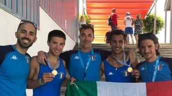 Il mesagnese Fabio Basile nel team della nazionale italiana di canottaggio Under 23
