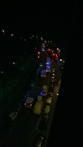 ambulanze e forze dell'Ordine vicino al Bataclan - foto Rino Martucci