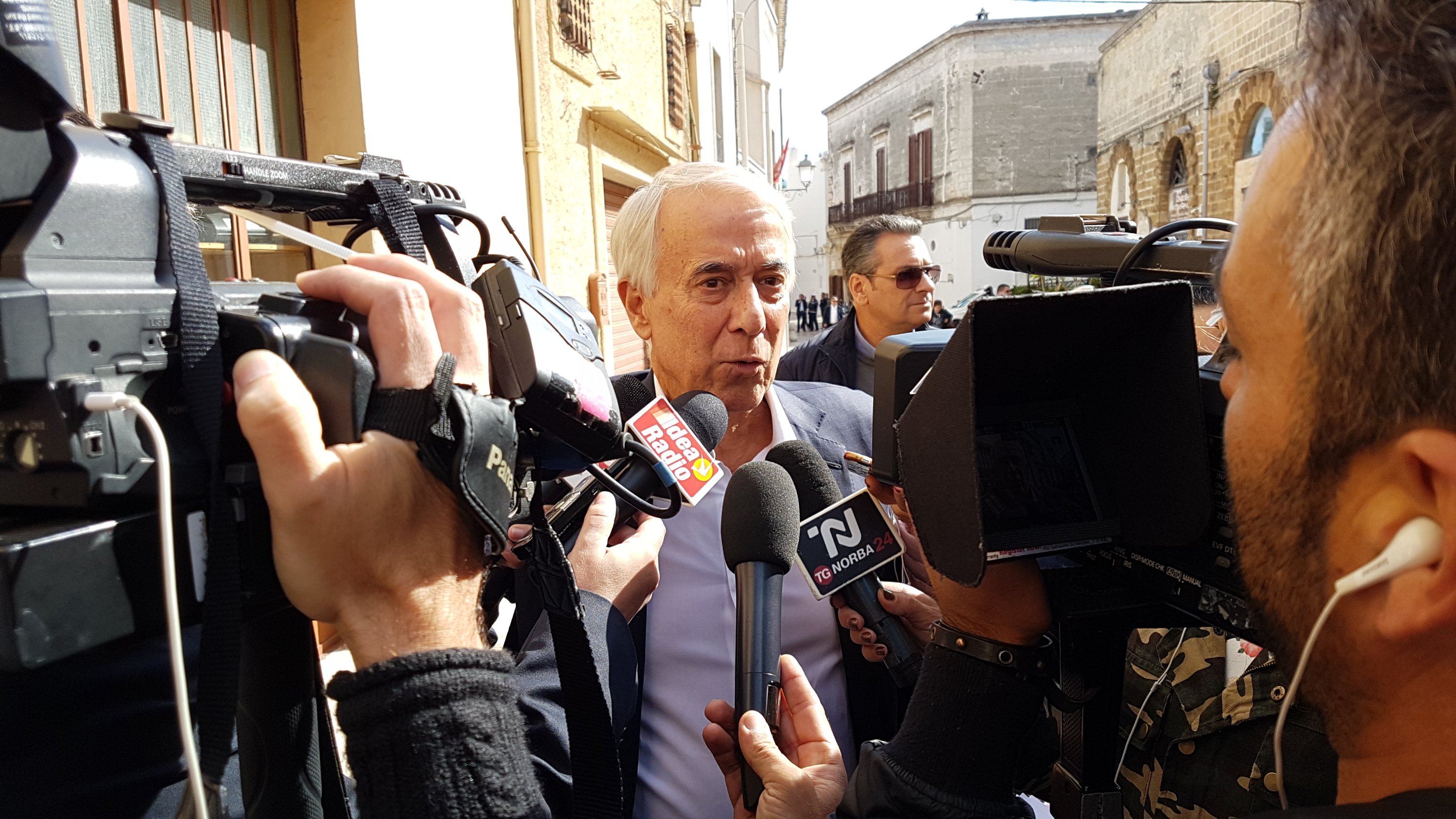 Mesagne per un giorno protagonista della politica nazionale