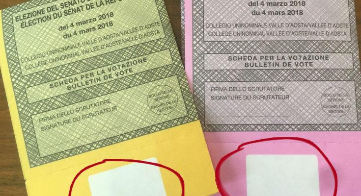 Quest’anno la scheda non va inserita nell’urna. C’è il tagliando antifrode