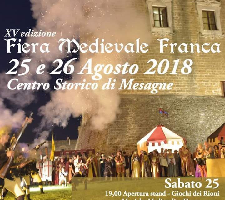 ASPETTANDO LA FIERA MEDIEVALE FRANCA (25/26 AGOSTO)