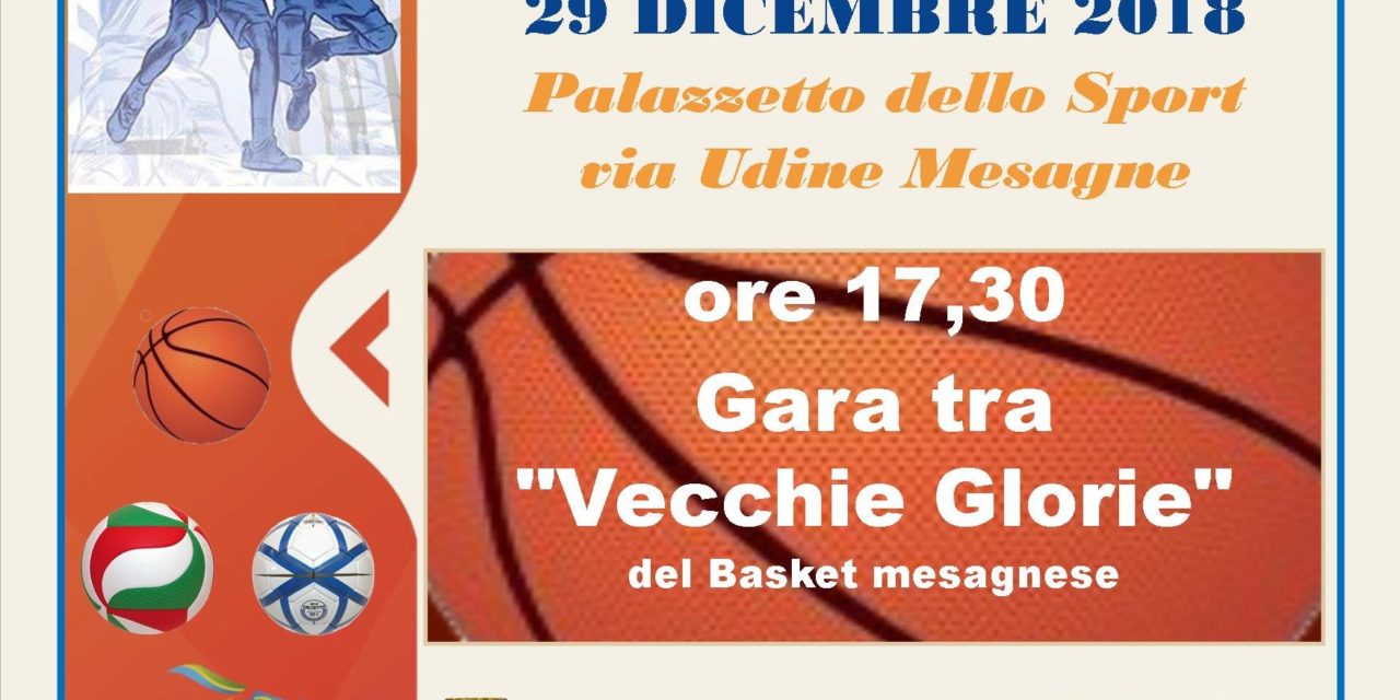 Domani 29 dicembre la “Festa dei Campioni” a cura del C.S.I. Provinciale