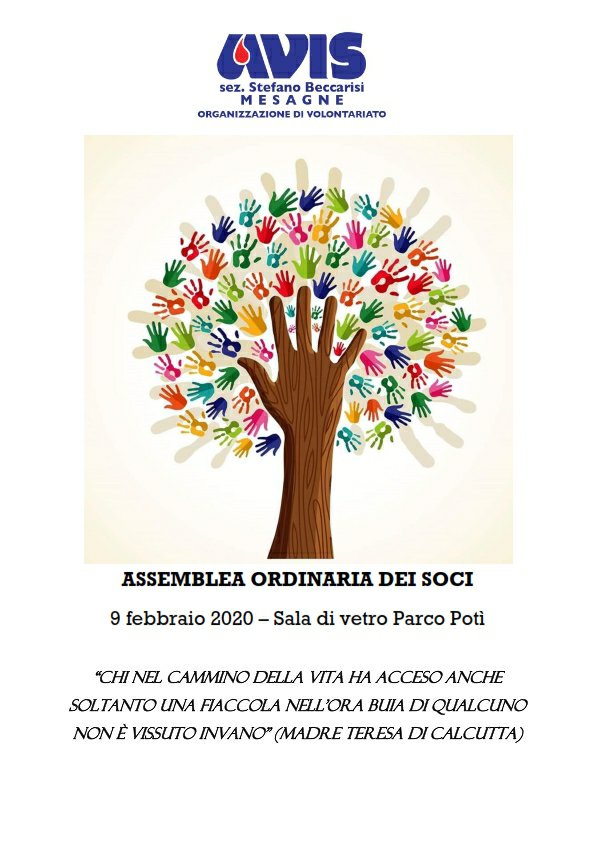 Domenica 9 Febbraio Avis In Assemblea Qui Mesagne Quotidiano Web Della Citta Di Mesagne